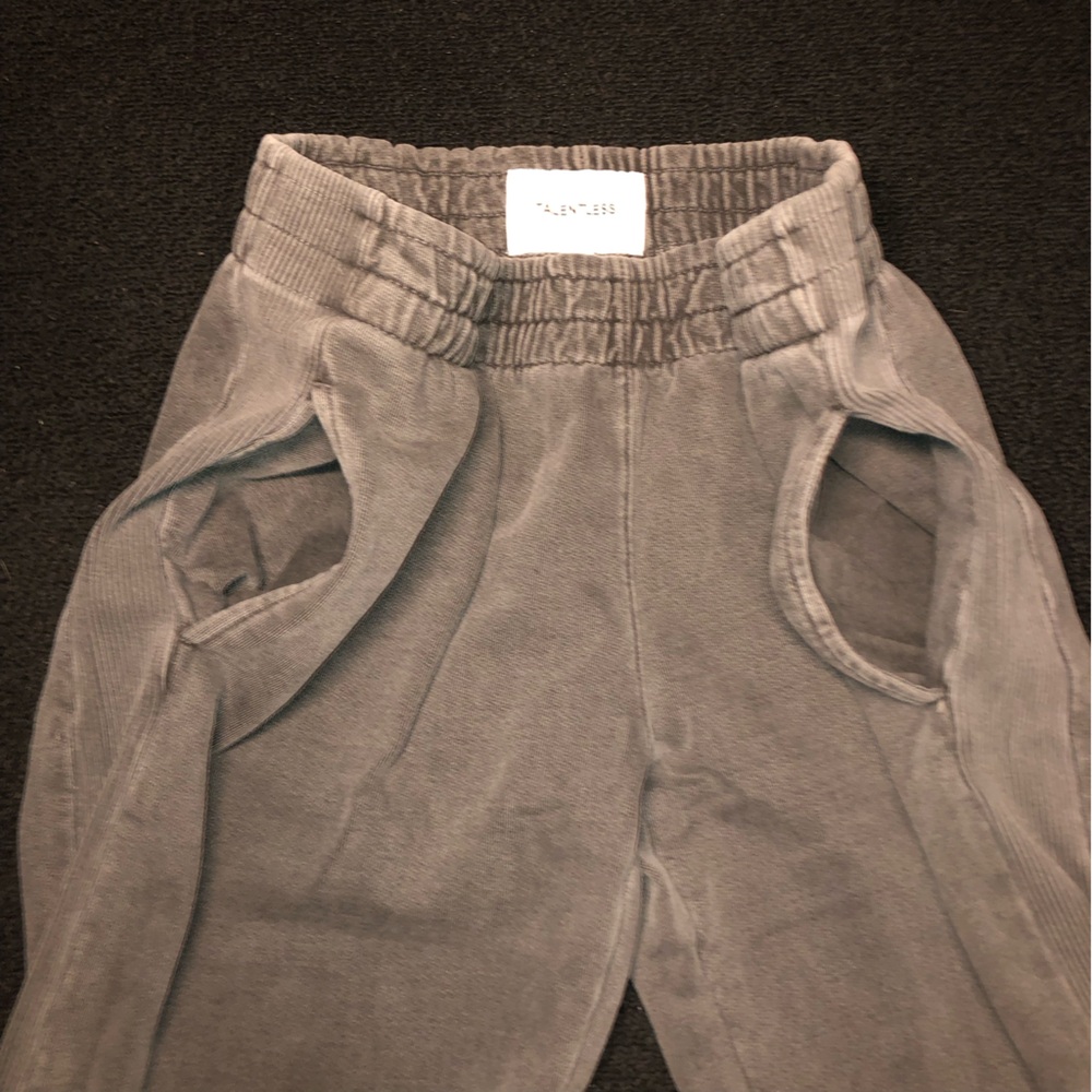 Talentless. Sweatpants. Size Large. Washed Gray Color. - Picture 9 of 11